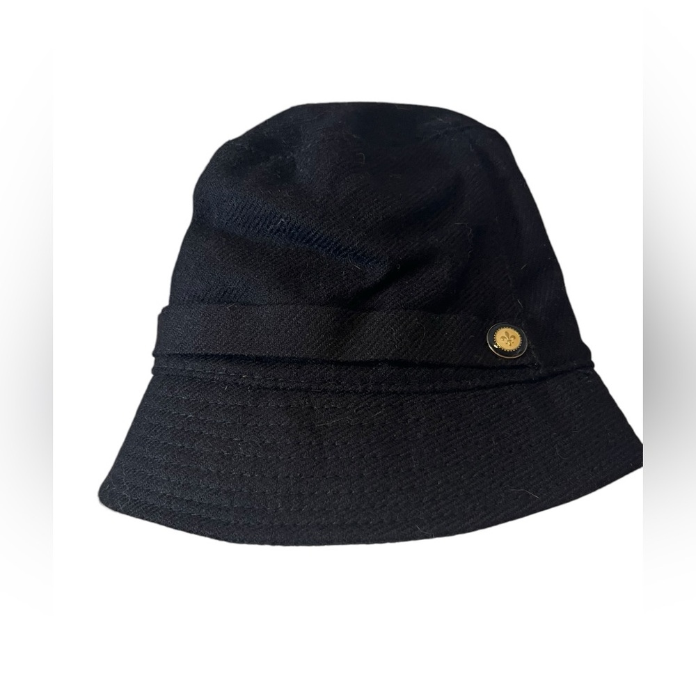 J.Crew Wool Bucket Hat Black One Size
